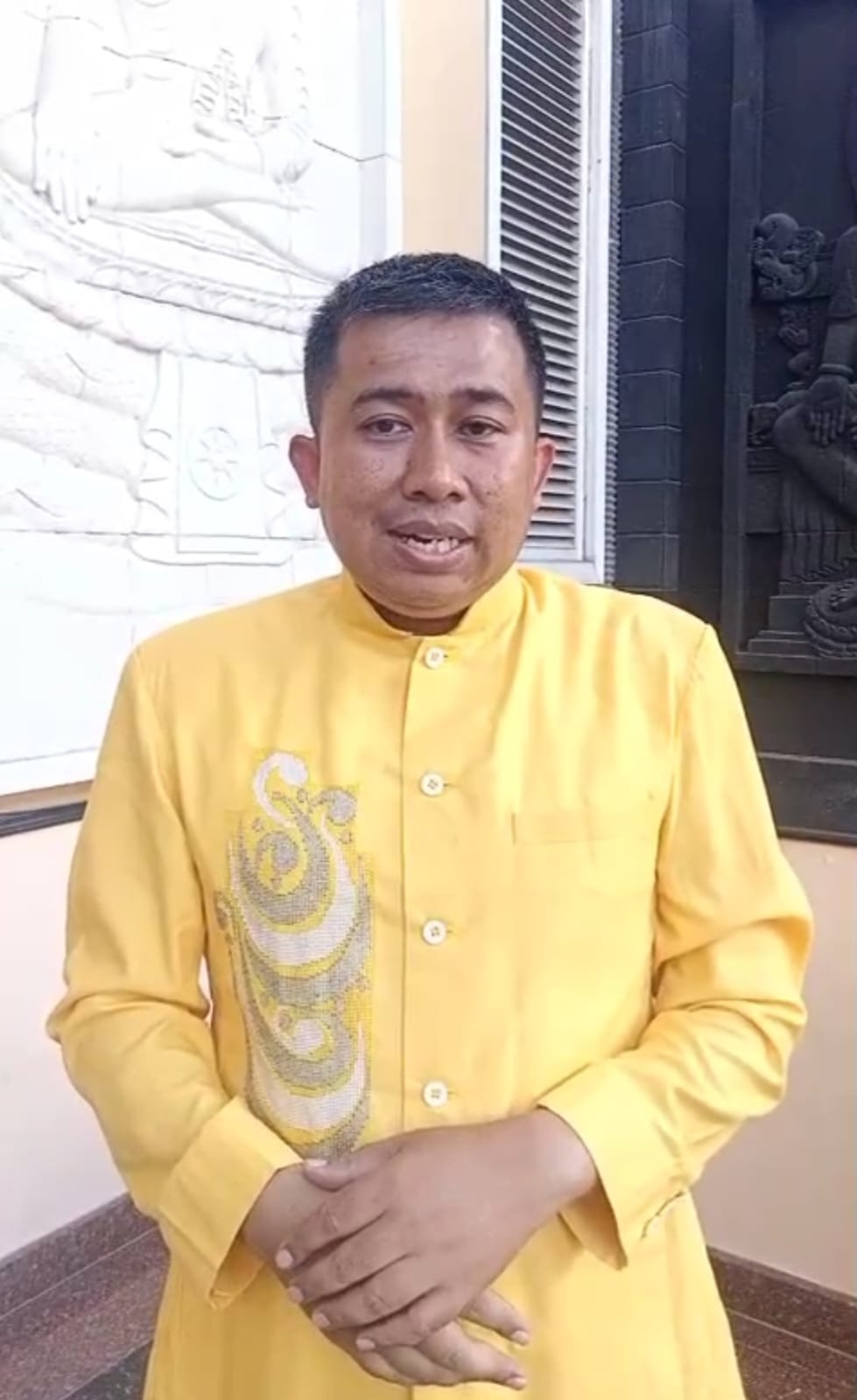 TOKOH AGAMA BUDDHA GORONTALO WALUYO DWI ASMORO: TEGAS DUKUNG POLRI DI BAWAH KOORDINASI LANGSUNG PRESIDEN