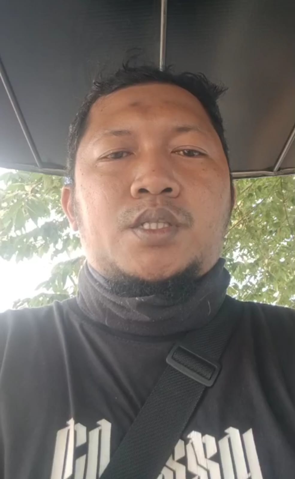 KOORDINATOR OJEK ONLINE PROVINSI GORONTALO ARUL LAGATA: TEGAS DUKUNG POLRI DI BAWAH KOORDINASI LANGSUNG PRESIDEN
